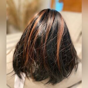 New HAIRCUBE "Shining Yourself" Short Hair Wig Straight Dark Brown